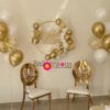 Engagement Ring with 2 helium Bunches