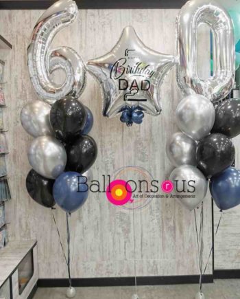 Birthday DAD customized Arrangement with Age