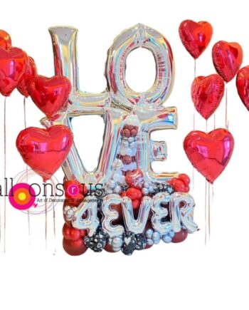 Big Letters Arrangement LOVE for ever