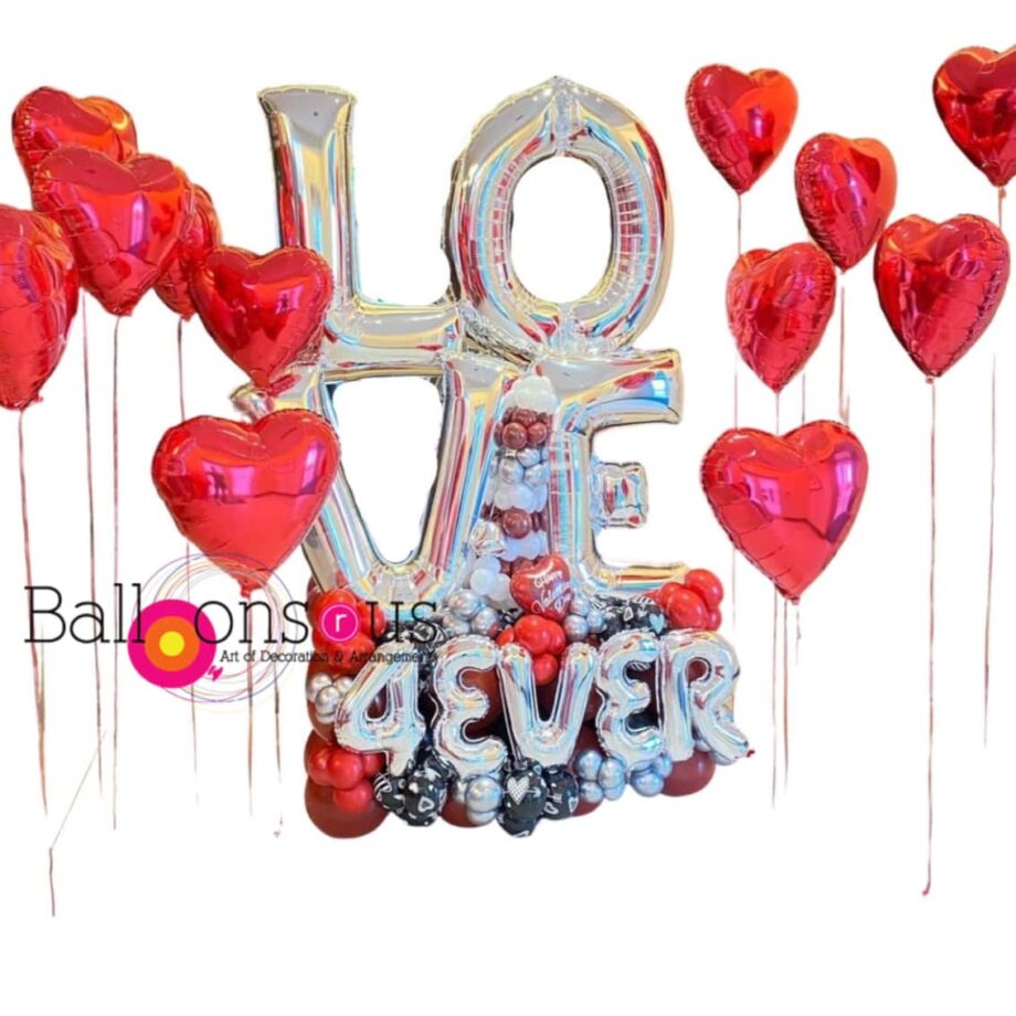 Big Letters Arrangement LOVE for ever