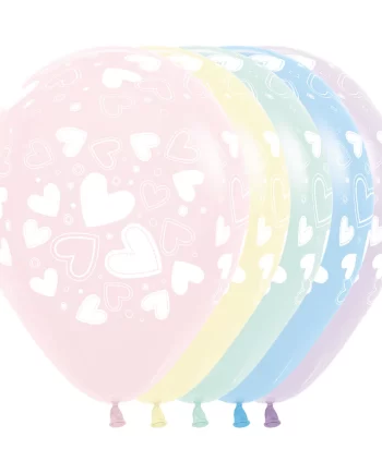 PASTEL MATT HEARTS