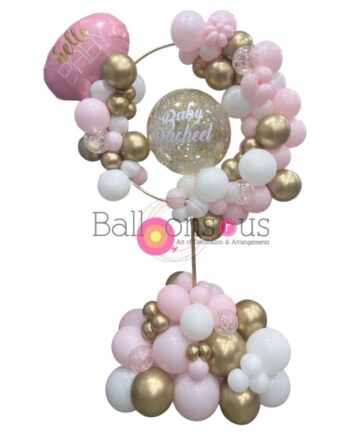 Circle Stand with Customized name