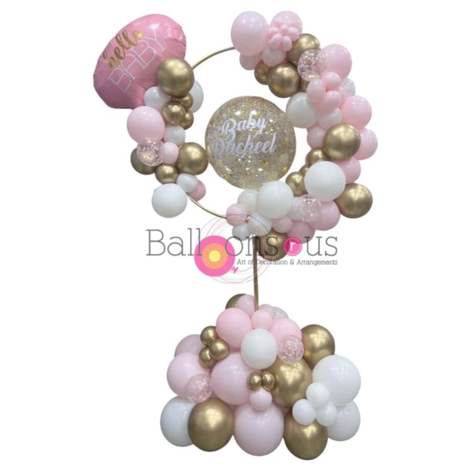 Circle Stand with Customized name