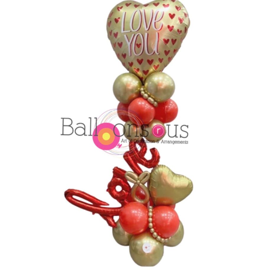 LOVE arrangement