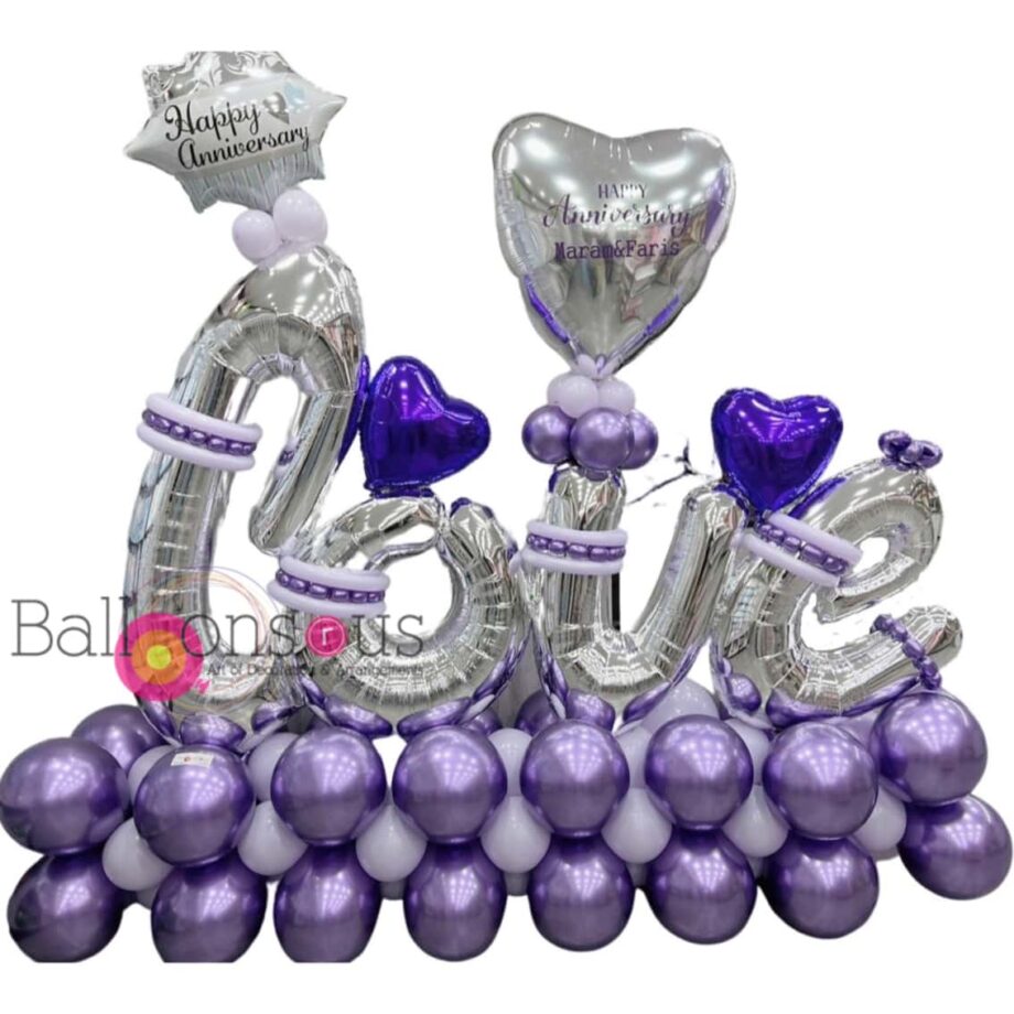 Love Anniversary Arrangement