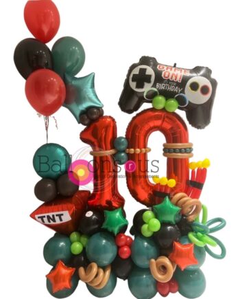 Minecraft birthday Arrangement