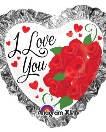 Heart with flowers
