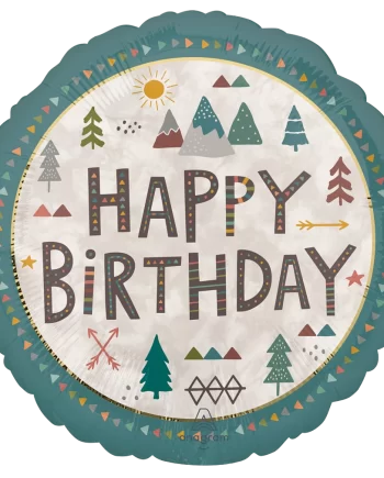 Birthday Large foil balloon