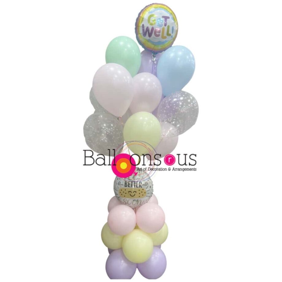 Get Well soon of Pastel colors