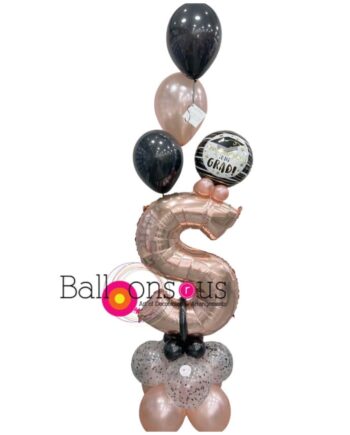Graduation Arrangement With Big Letter