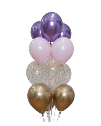 Helium Bunche of 12 Helium balloons