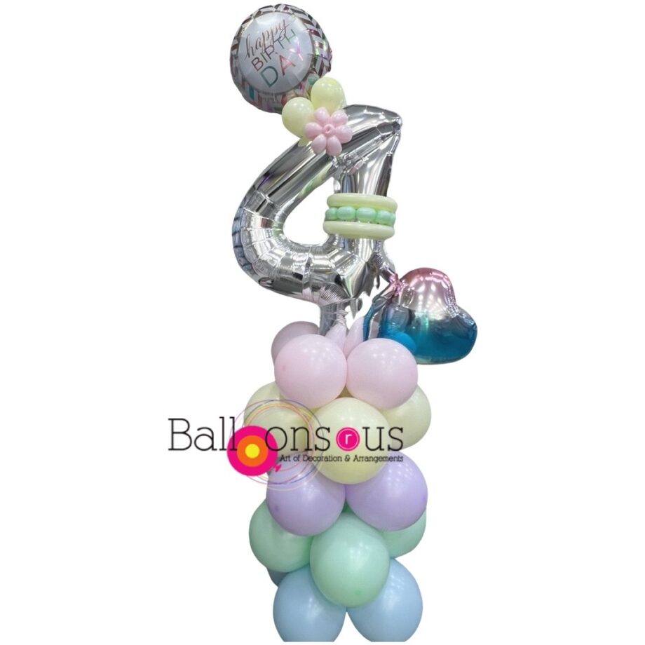 Birthday Stand With big Age