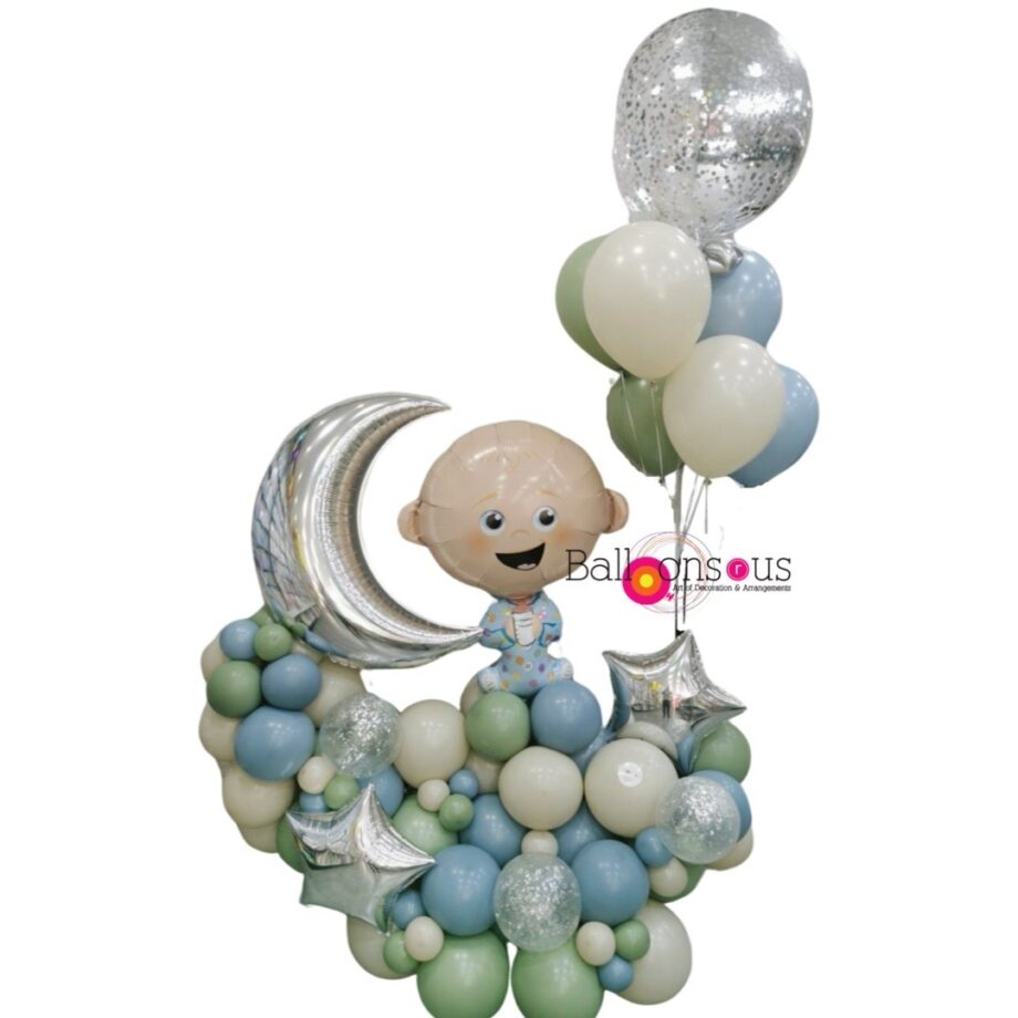 Baby Boy Arrangement with MOON