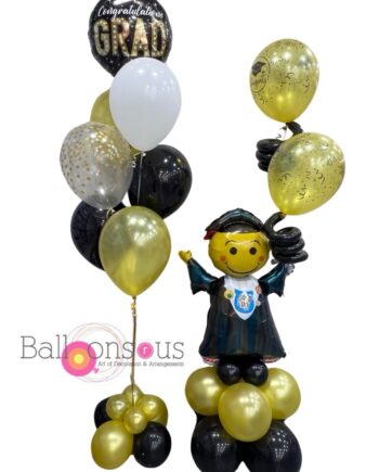 Graduation Set of Helium Bunch and stand
