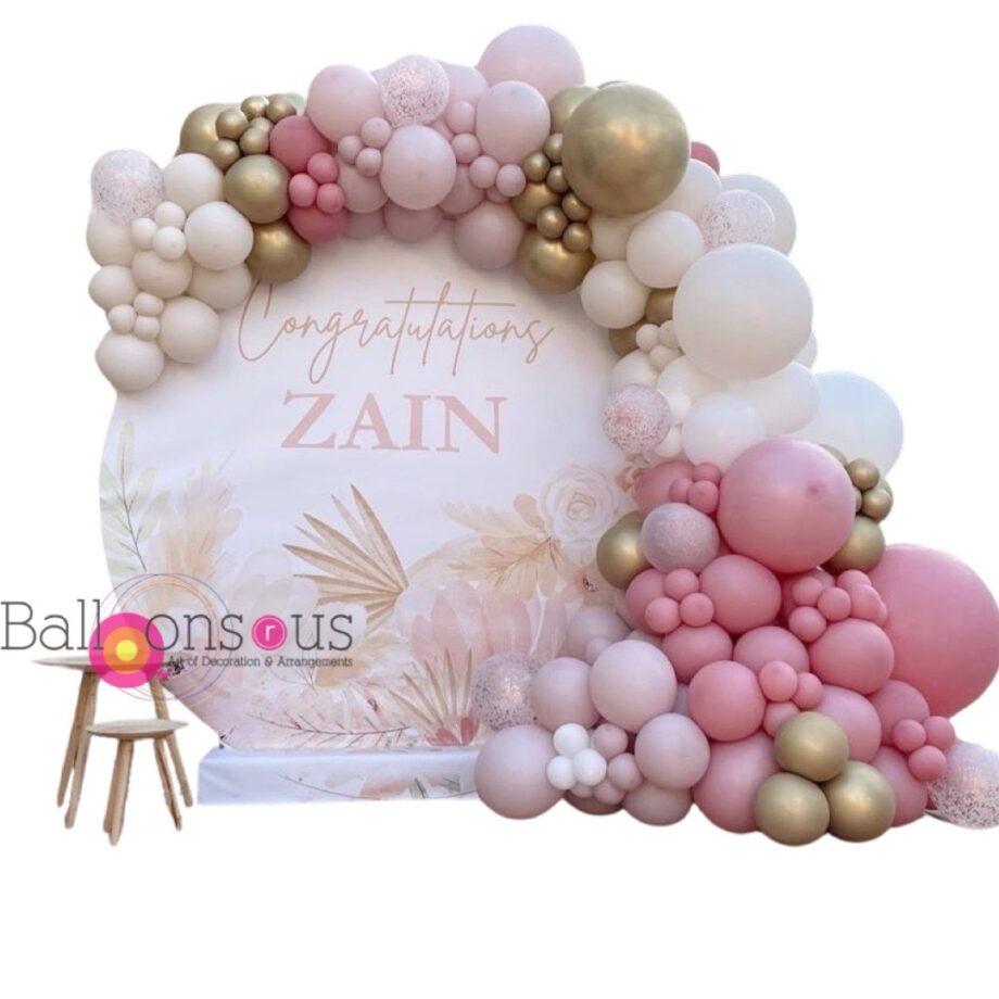 Backdrop with Arch