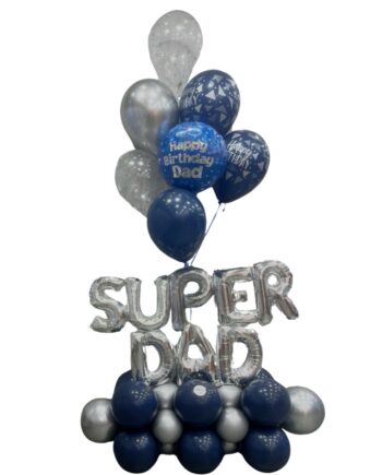 Super DAD Birthday Stand