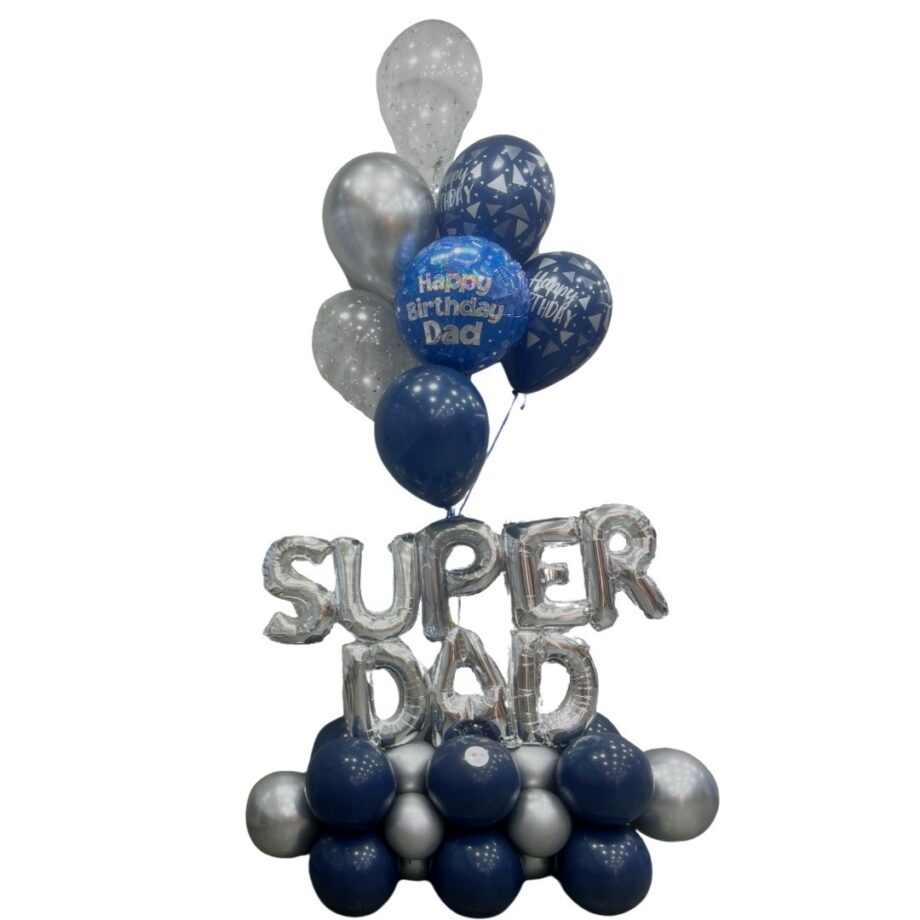Super DAD Birthday Stand