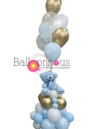 Baby Stand with Teddy Bear