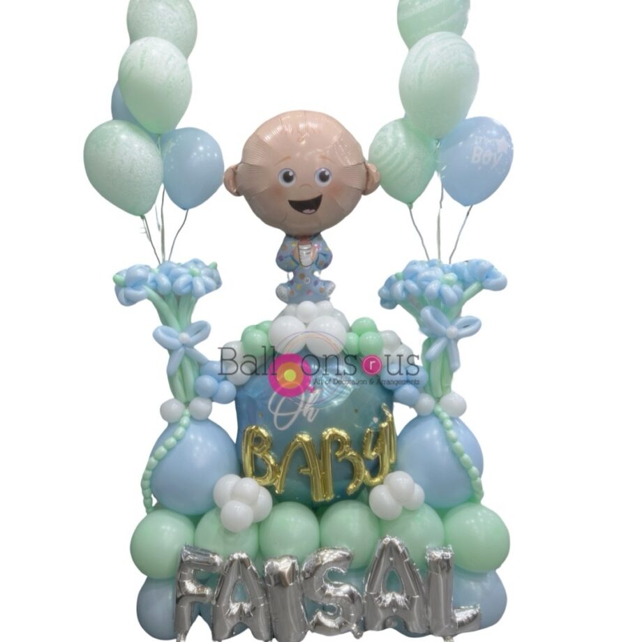 New Baby Boy Stand
