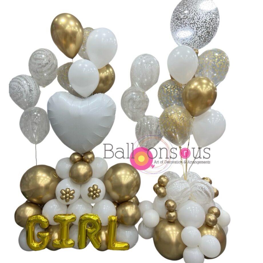 New Baby Girl Stands