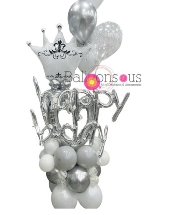 Birthday Stand with Crown