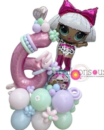 LOL Birthday stand