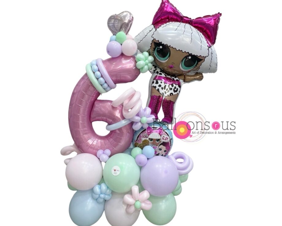 LOL Birthday stand