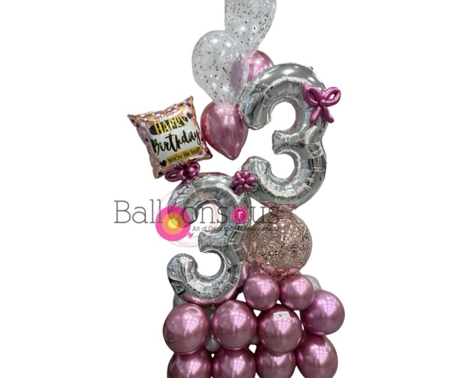 Birthday Stand with Age