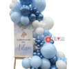 Welcome Stand with Balloon Arch