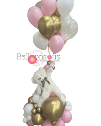 Teddy Bear with Balloons