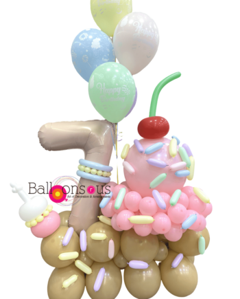 Ice Cream Arrangement with big age