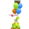 Balloons Arrangement with Teddy Bear