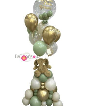 Elephant New Baby Boy Arrangement