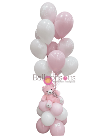 Teddy Bear with Balloons