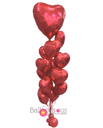 Heart Balloon Bunche