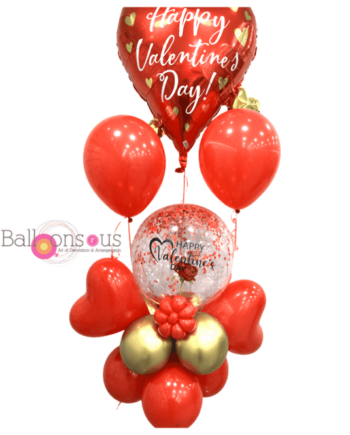 Valentine’s Day Surprise Balloon Flower