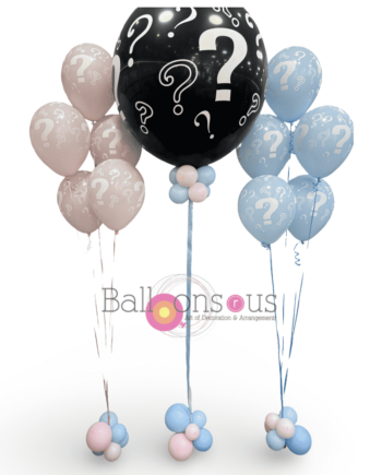 Gender Reveal Balloons Bunches
