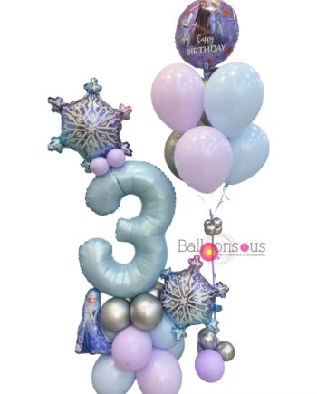 Frozen Birthday Balloons