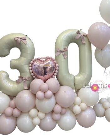 Bow Birthday Arrangement