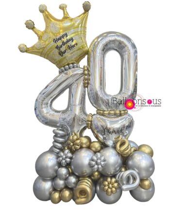 Crown 40 Years Queen Arrangement