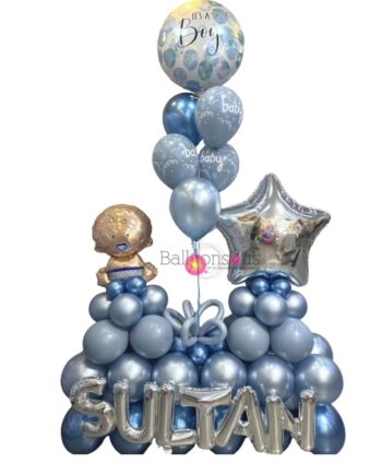 Baby Boy Star bouquet