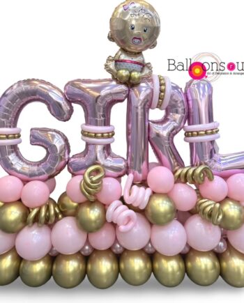 New Baby Girl Arrangement