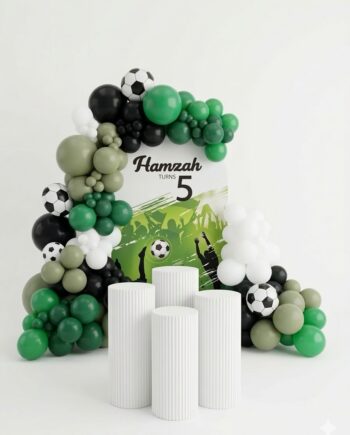 Football Birthday setup