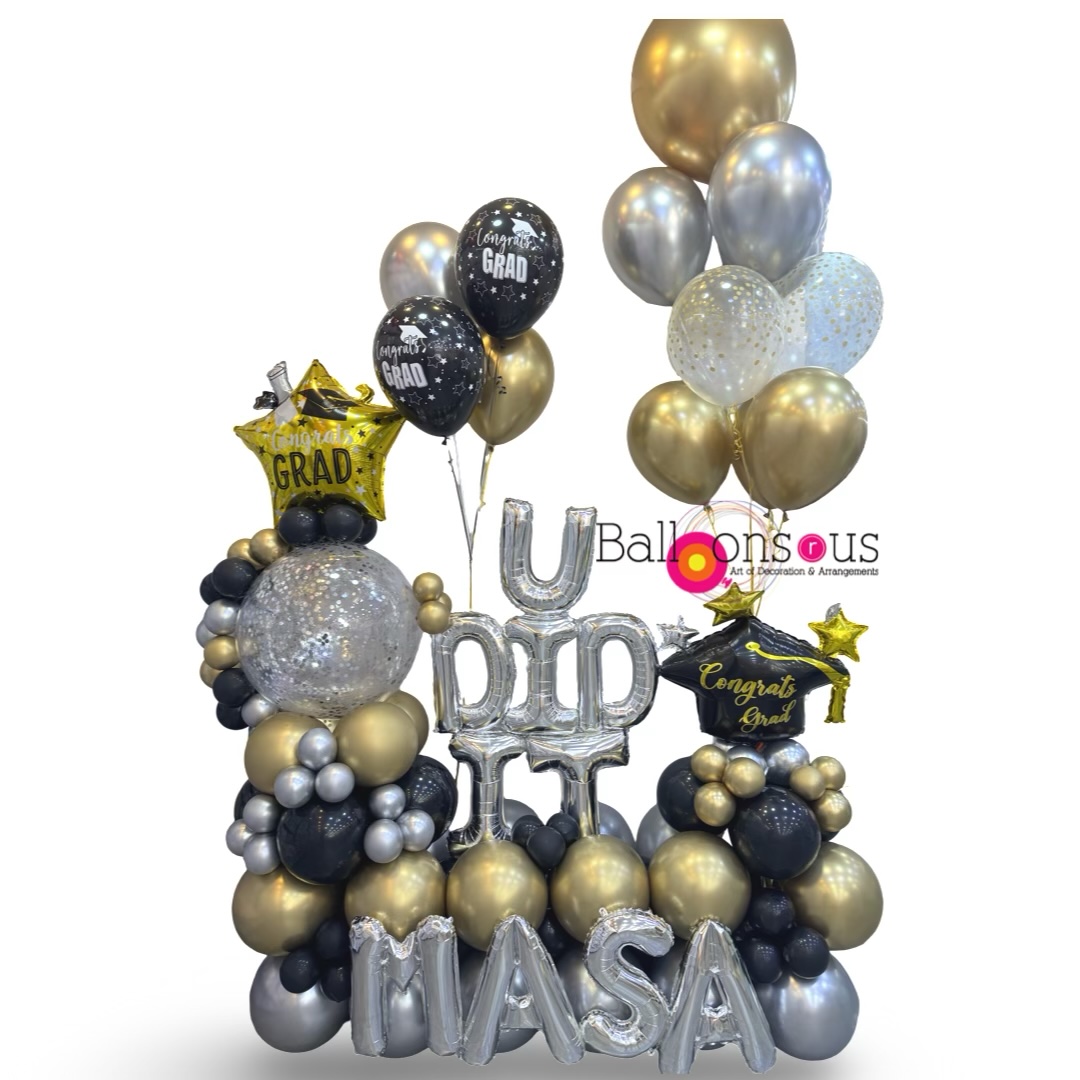 U DID IT Graduation Arrangement